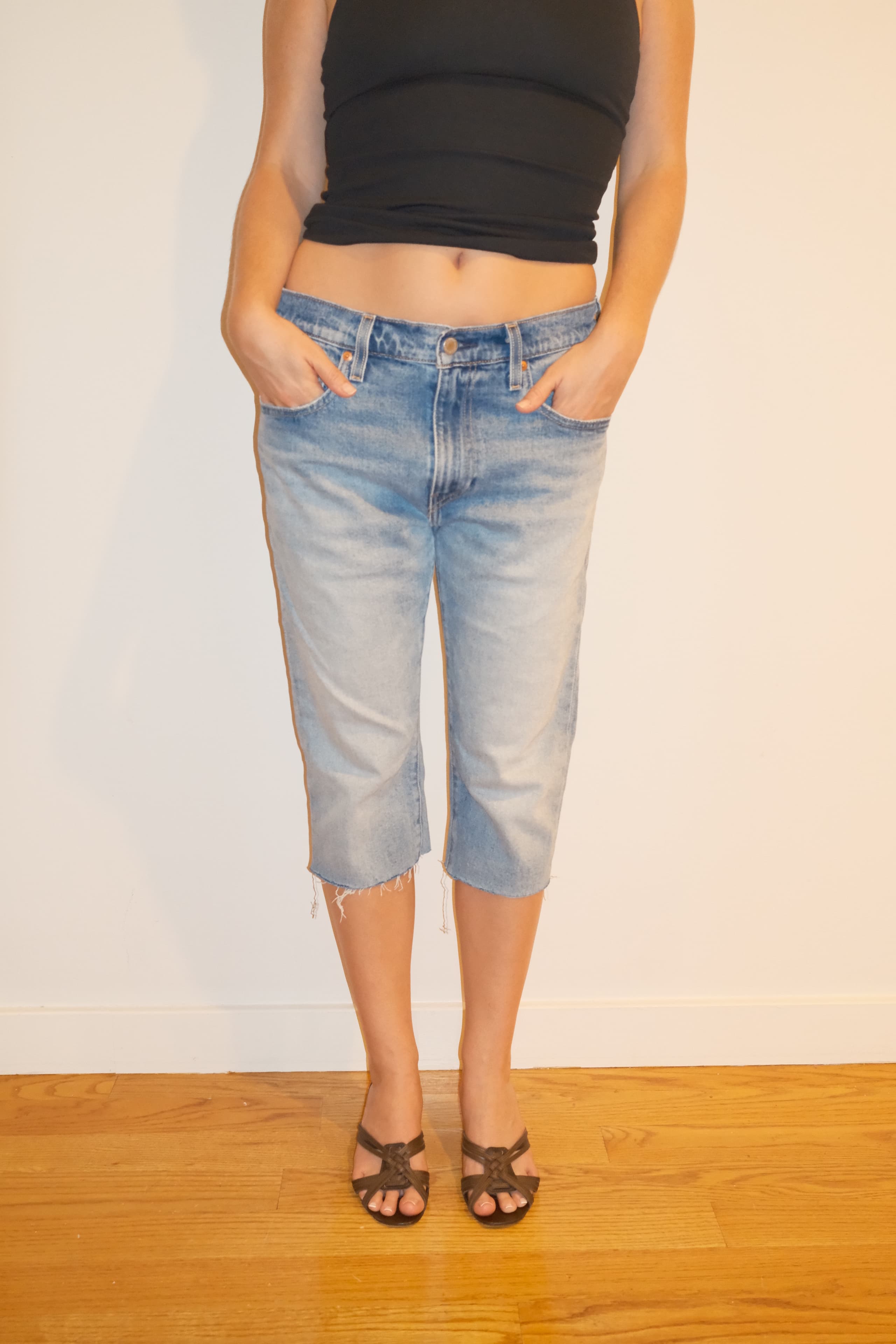 Levi's Levi's 512 Selvedge Denim Capris