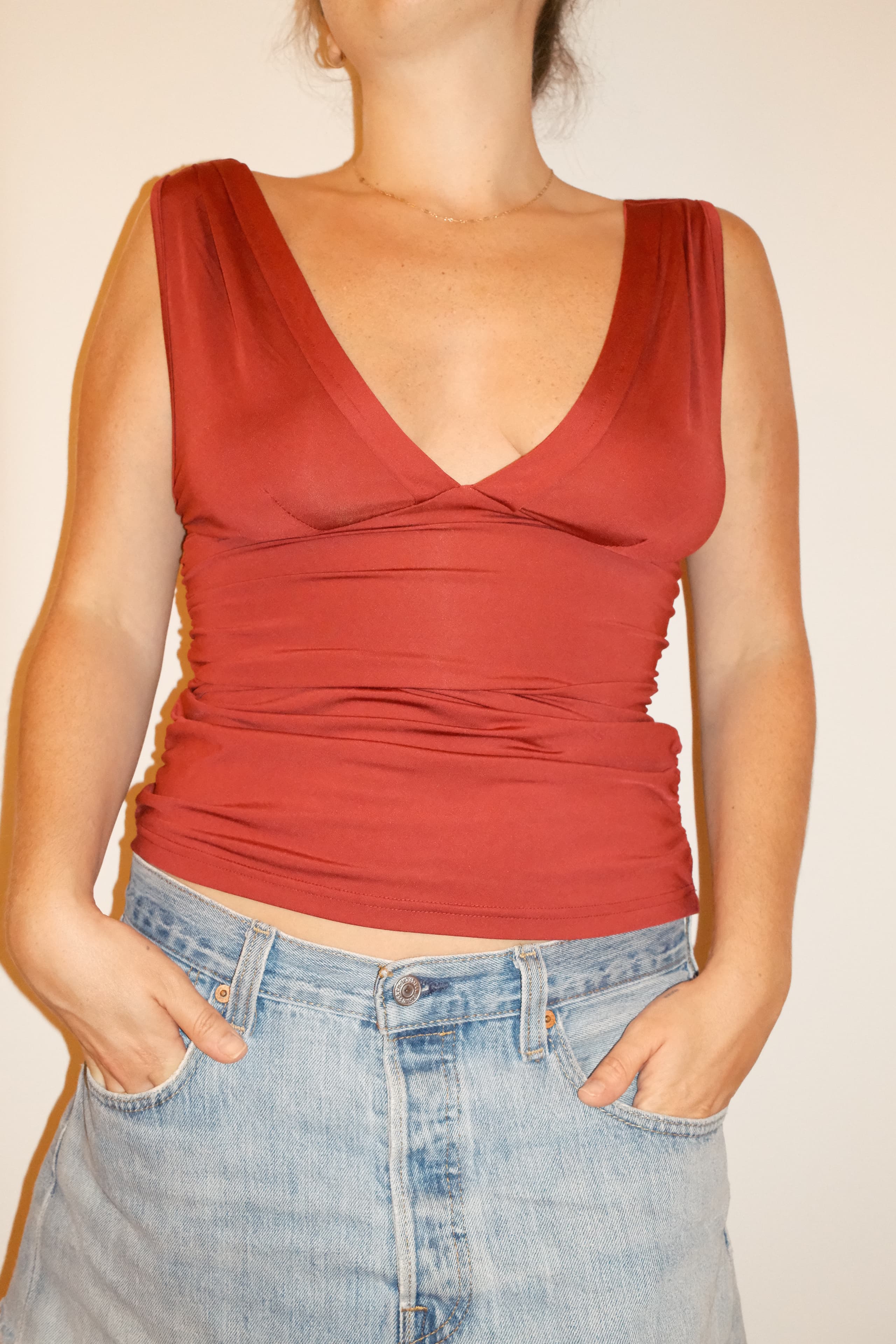 Unknown Brand Red Top